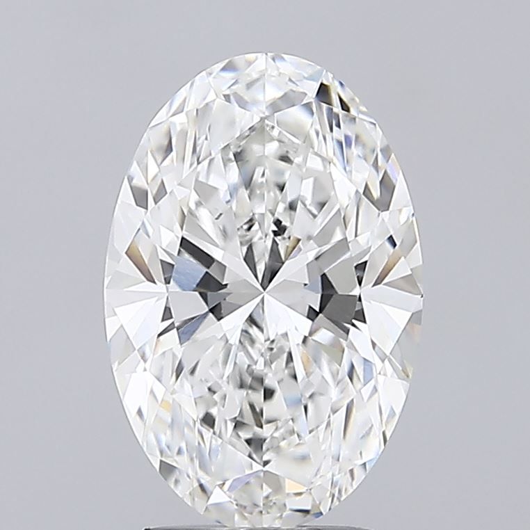 3.01 ct. oval Lab Grown Diamond front image