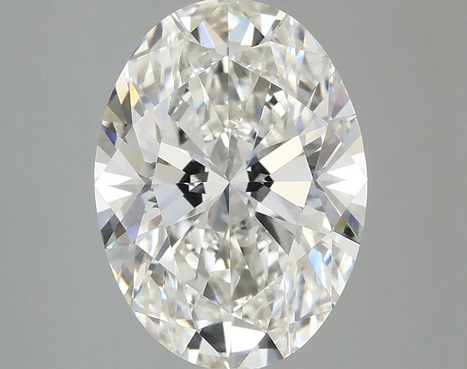 3.06 ct. oval Lab Grown Diamond front image