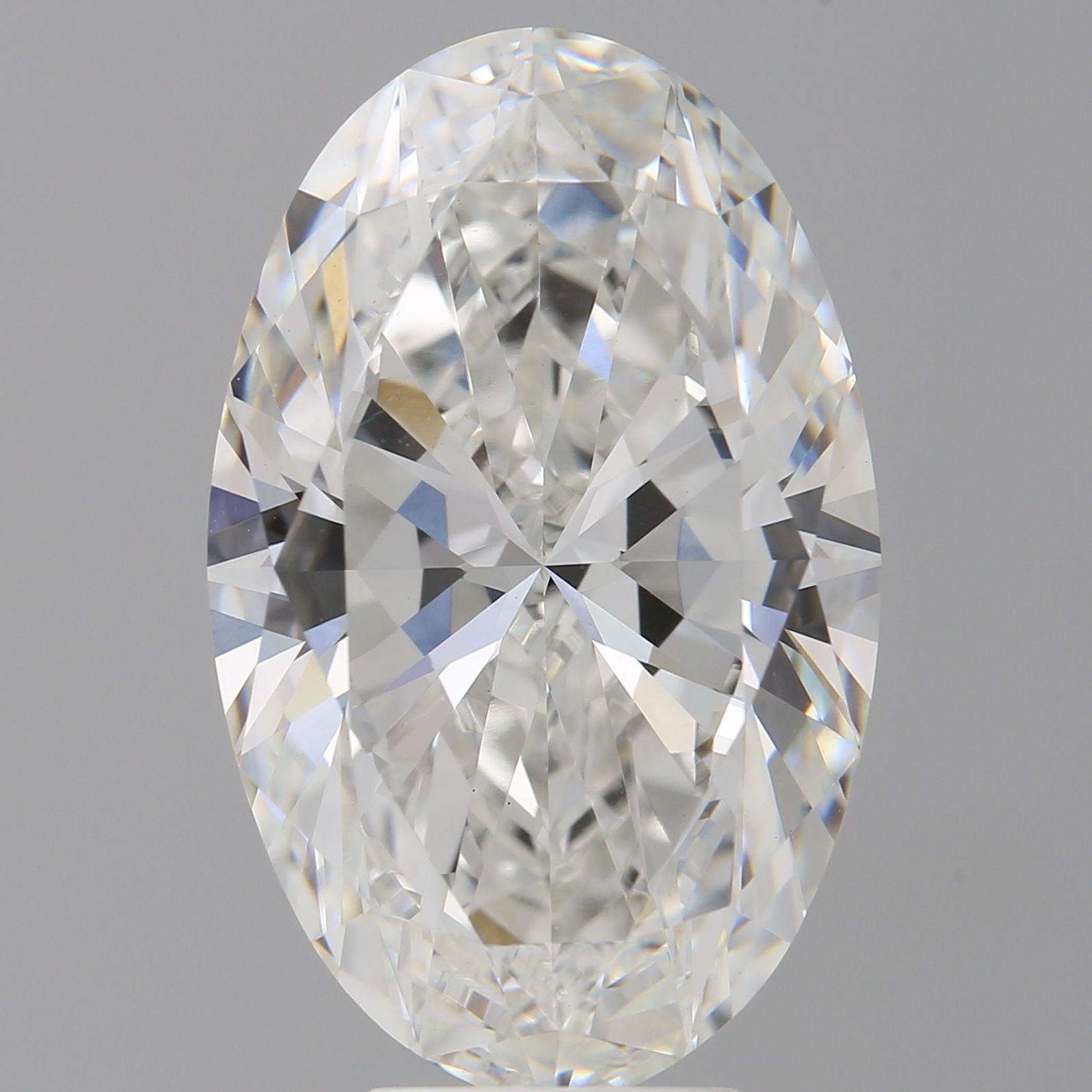 7.50 ct. oval Lab Grown Diamond front image