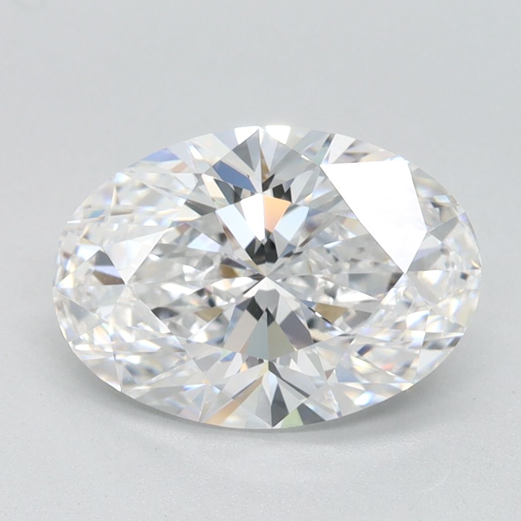 2.01 ct. oval Lab Grown Diamond front image