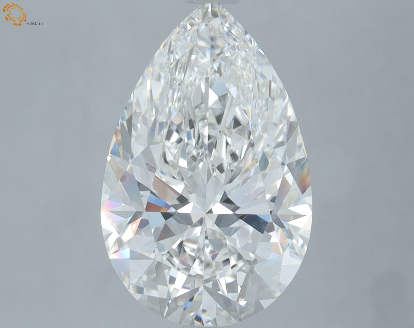 5.05 ct. pear Lab Grown Diamond front image