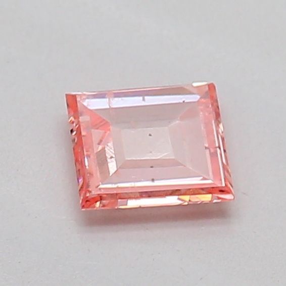 0.17 CT Fancy Intense Pink SQUARE RADIANT