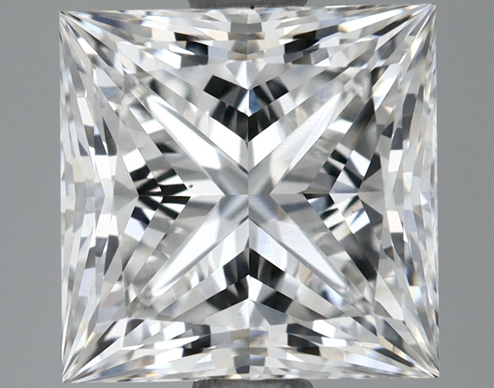 2.14 ct. princess Lab Grown Diamond front image