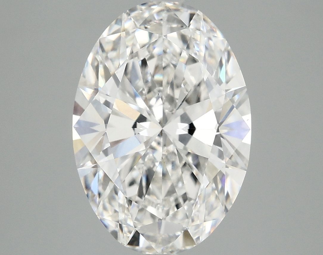 3.95 ct. oval Lab Grown Diamond front image