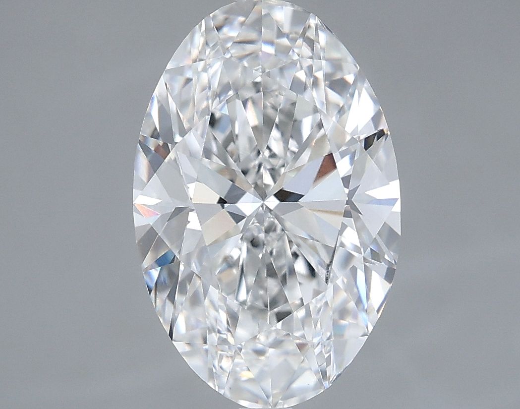 3.30 ct. oval Lab Grown Diamond front image