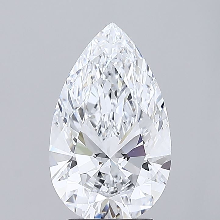 2.70 ct. pear Lab Grown Diamond front image