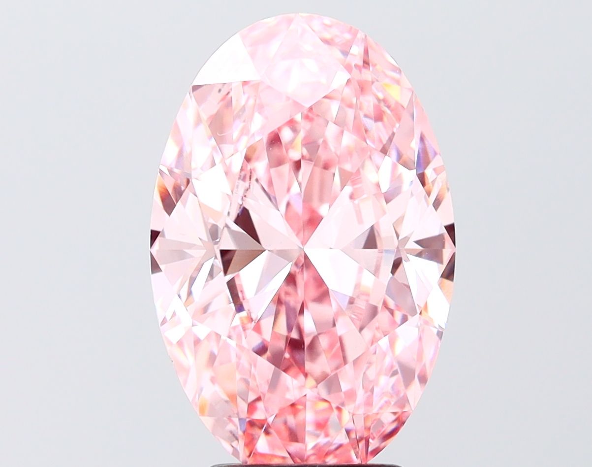 4.52 ct. oval Lab Grown Diamond front image