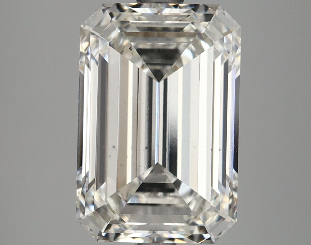 3.80 ct. emerald Lab Grown Diamond front image