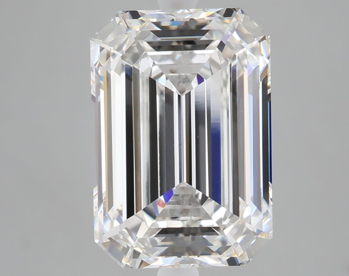 6.28 ct. emerald Lab Grown Diamond front image