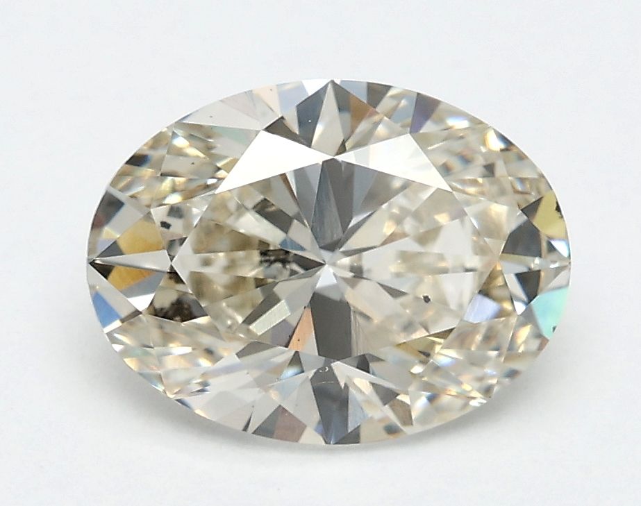 1.70 ct. oval Lab Grown Diamond front image