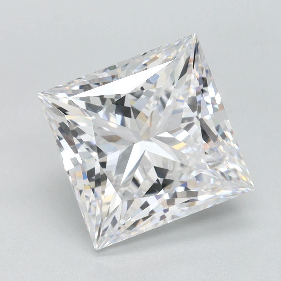 3.02 ct. princess Lab Grown Diamond front image