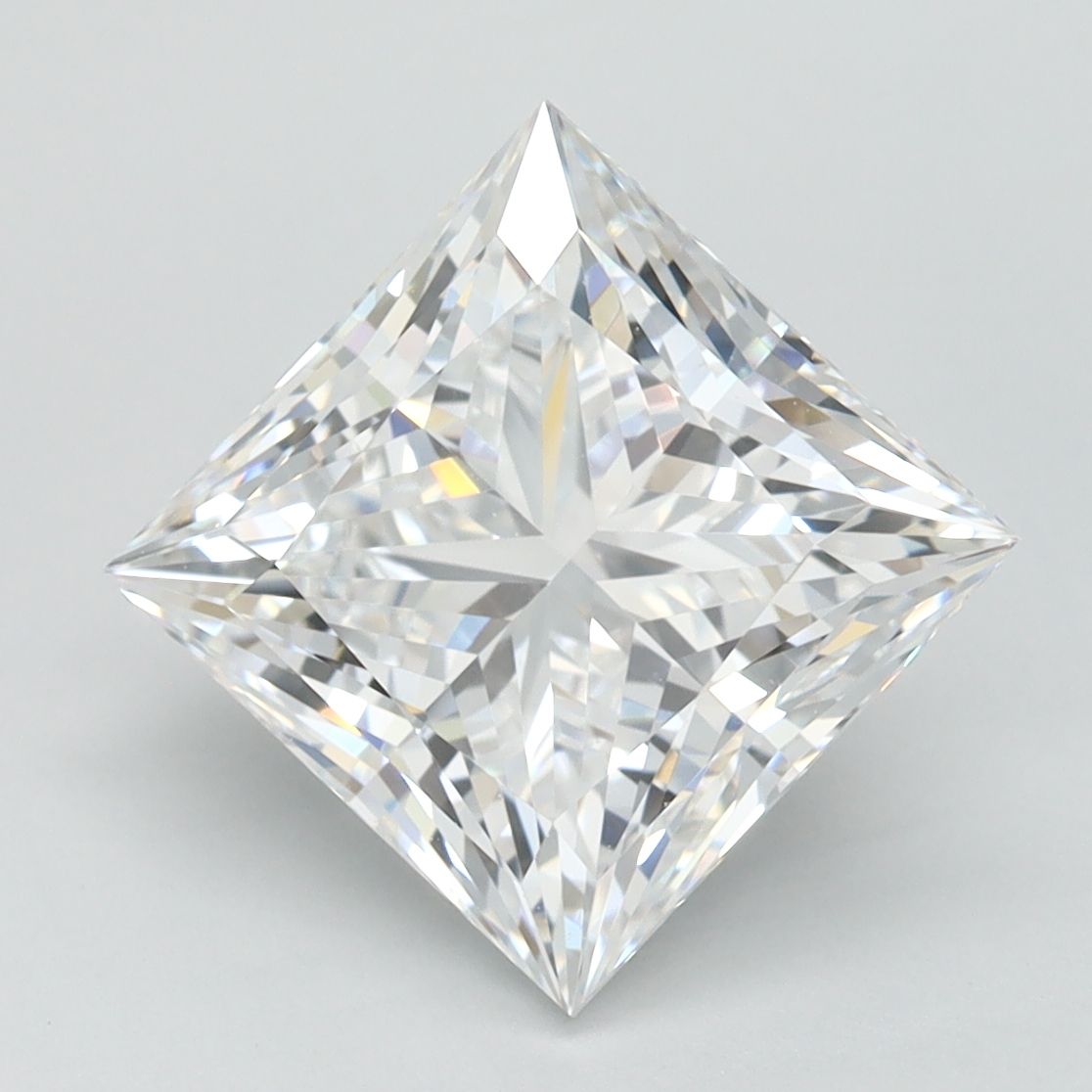 3.09 ct. princess Lab Grown Diamond front image