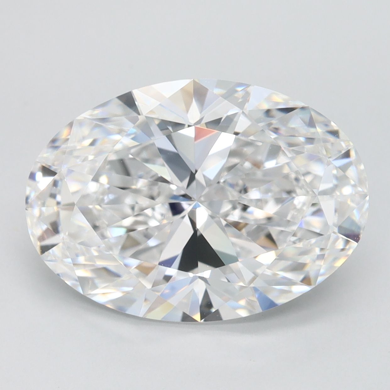 4.06 ct. oval Lab Grown Diamond front image