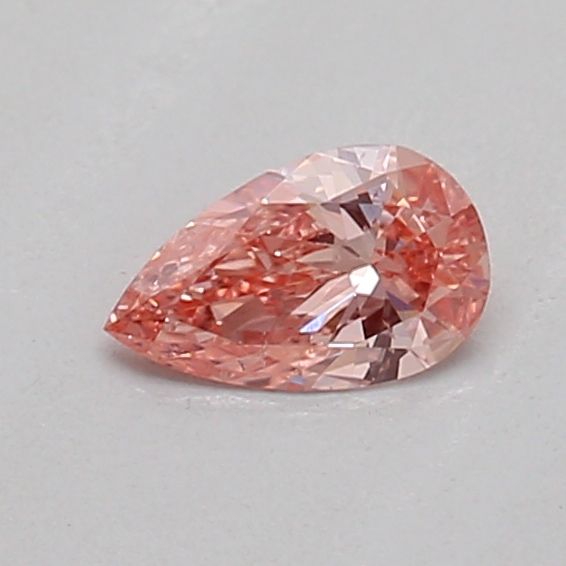 0.17 CT Fancy Vivid Pink PEAR