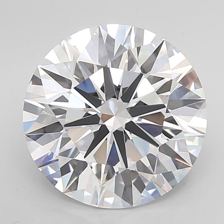 5.74 ct. round Lab Grown Diamond front image