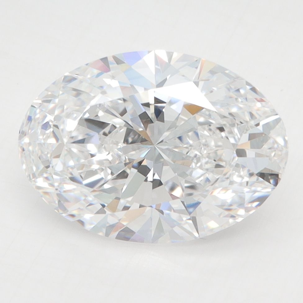 3.45 ct. oval Lab Grown Diamond front image