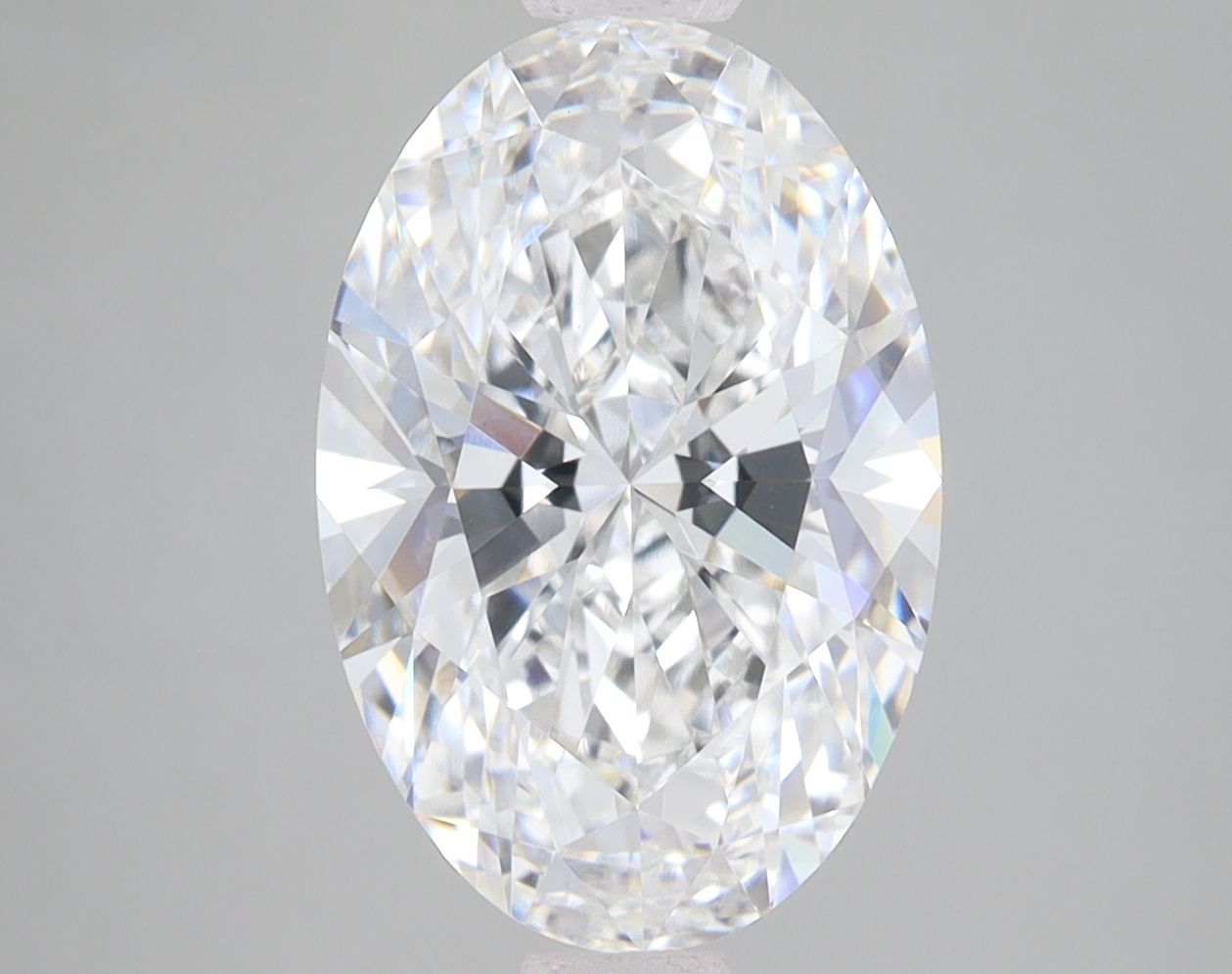 4.10 ct. oval Lab Grown Diamond front image