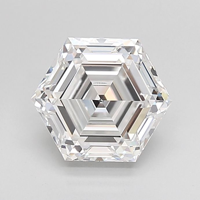 3.25 ct lab-grown Hexagonal Diamond