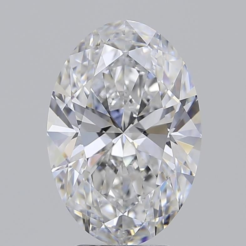 4.01 ct. oval Lab Grown Diamond front image