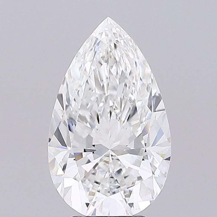4.05 ct. pear Lab Grown Diamond front image