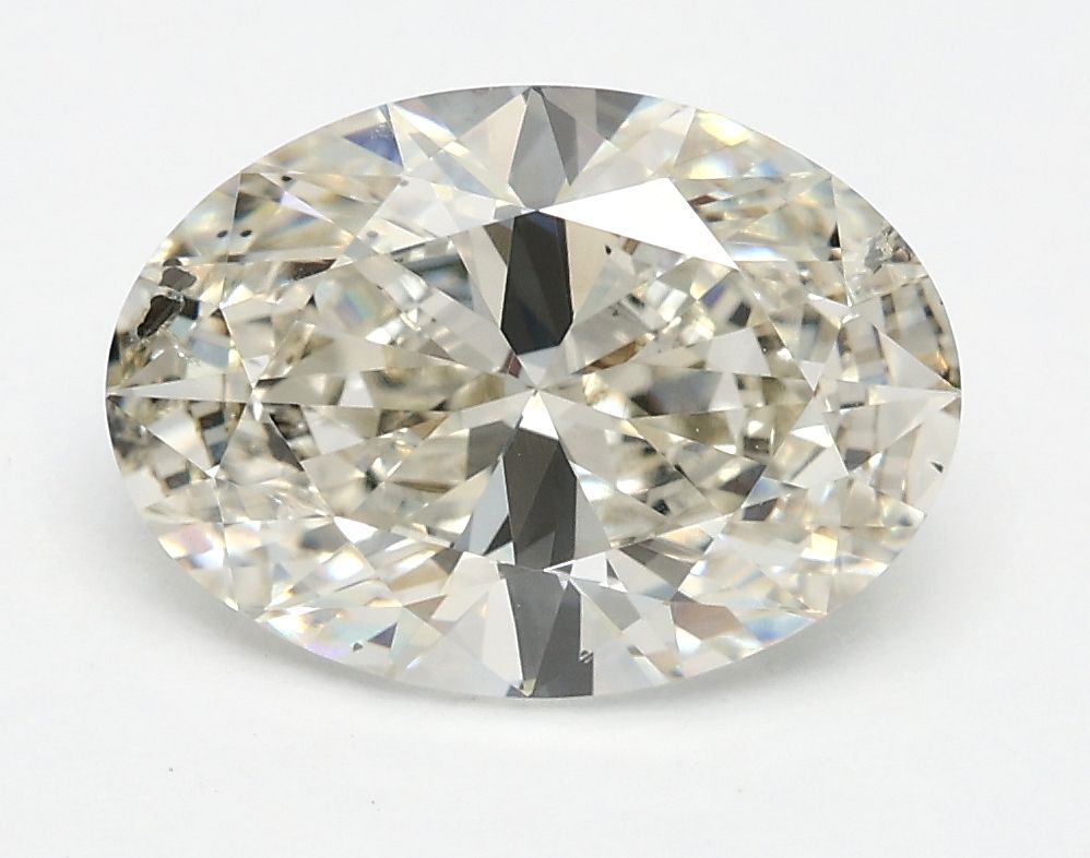 2.07 ct. oval Lab Grown Diamond front image