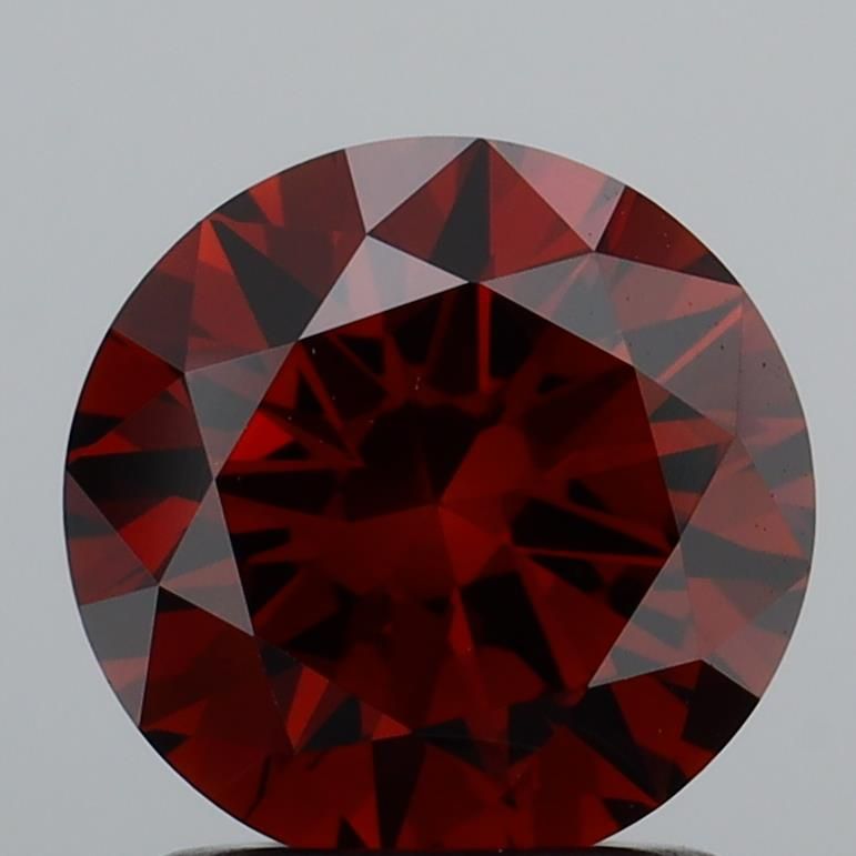 1.39 CT Fancy Deep Brown ROUND