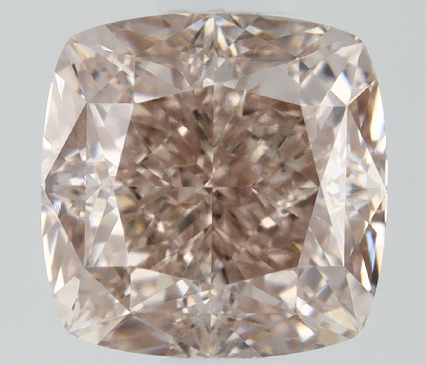 Diament 0.94 ct Fancy Pinkish Brown/VS1