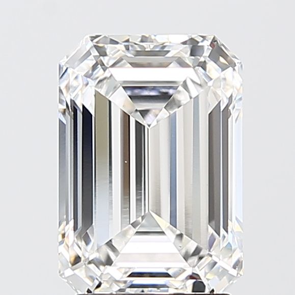 2.56 ct. emerald Lab Grown Diamond front image