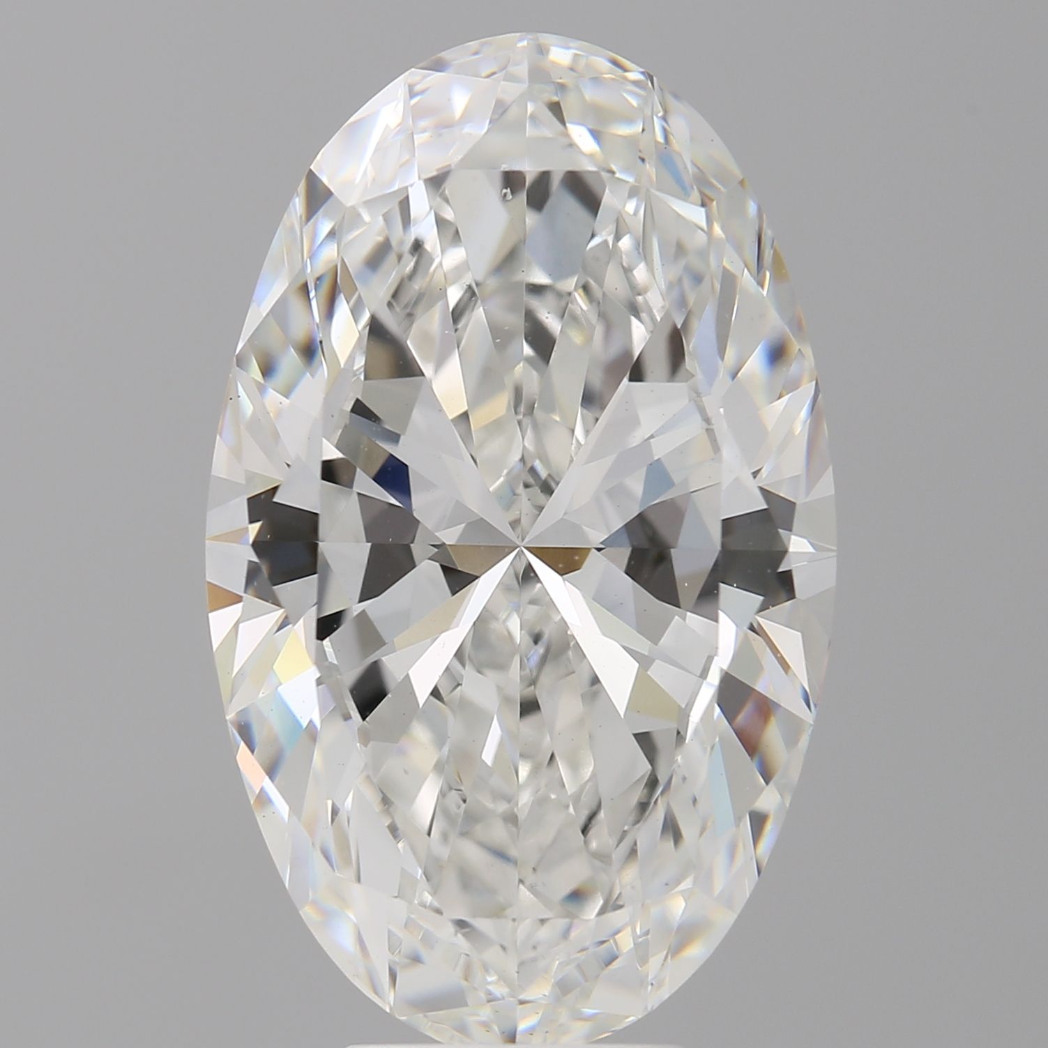8.04 ct. oval Lab Grown Diamond front image