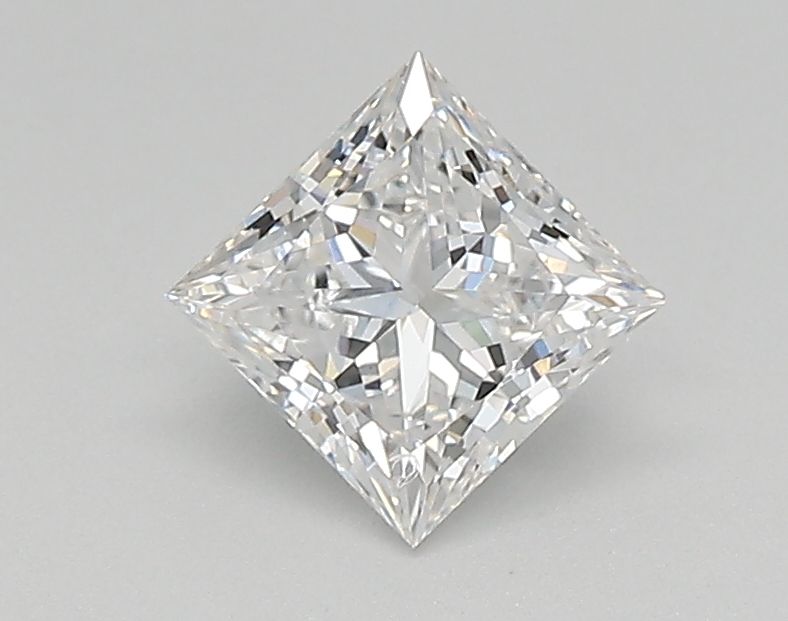 0.68 ct lab-grown Princess Diamond