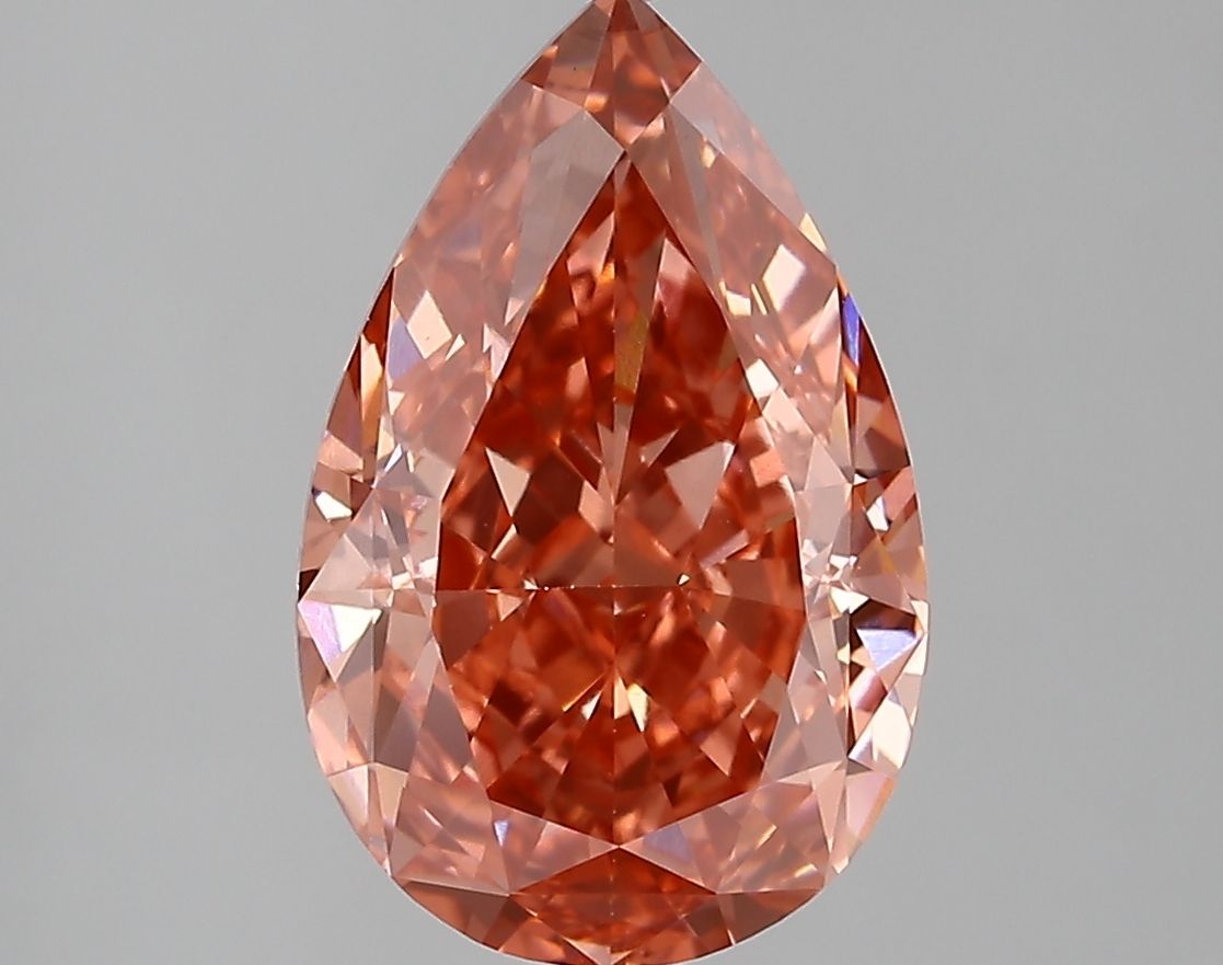 4.43 ct. pear Lab Grown Diamond front image