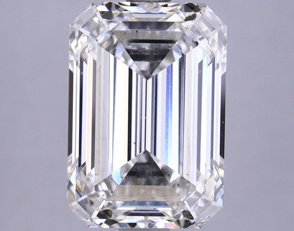 3.85 ct. emerald Lab Grown Diamond front image