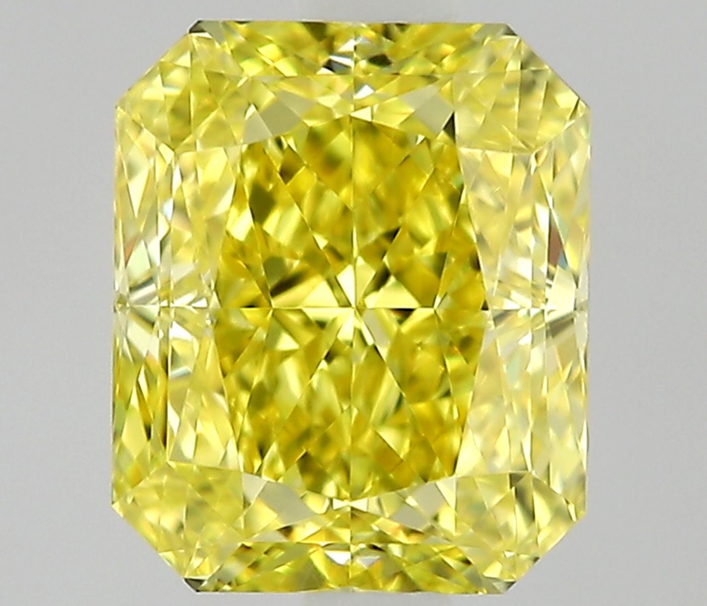 Diament 0.71 ct Fancy Vivid Yellow/IF