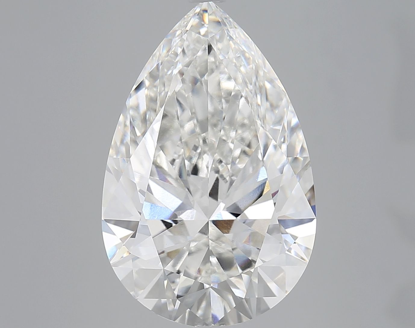 8.02 ct. pear Lab Grown Diamond front image