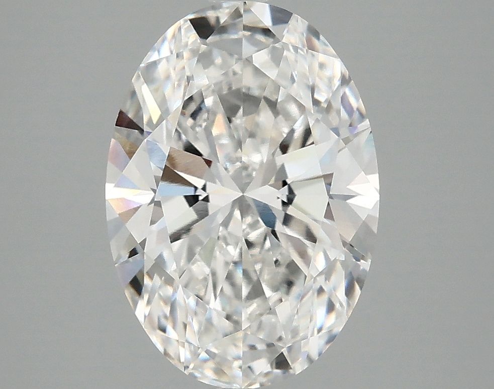 2.98 ct. oval Lab Grown Diamond front image