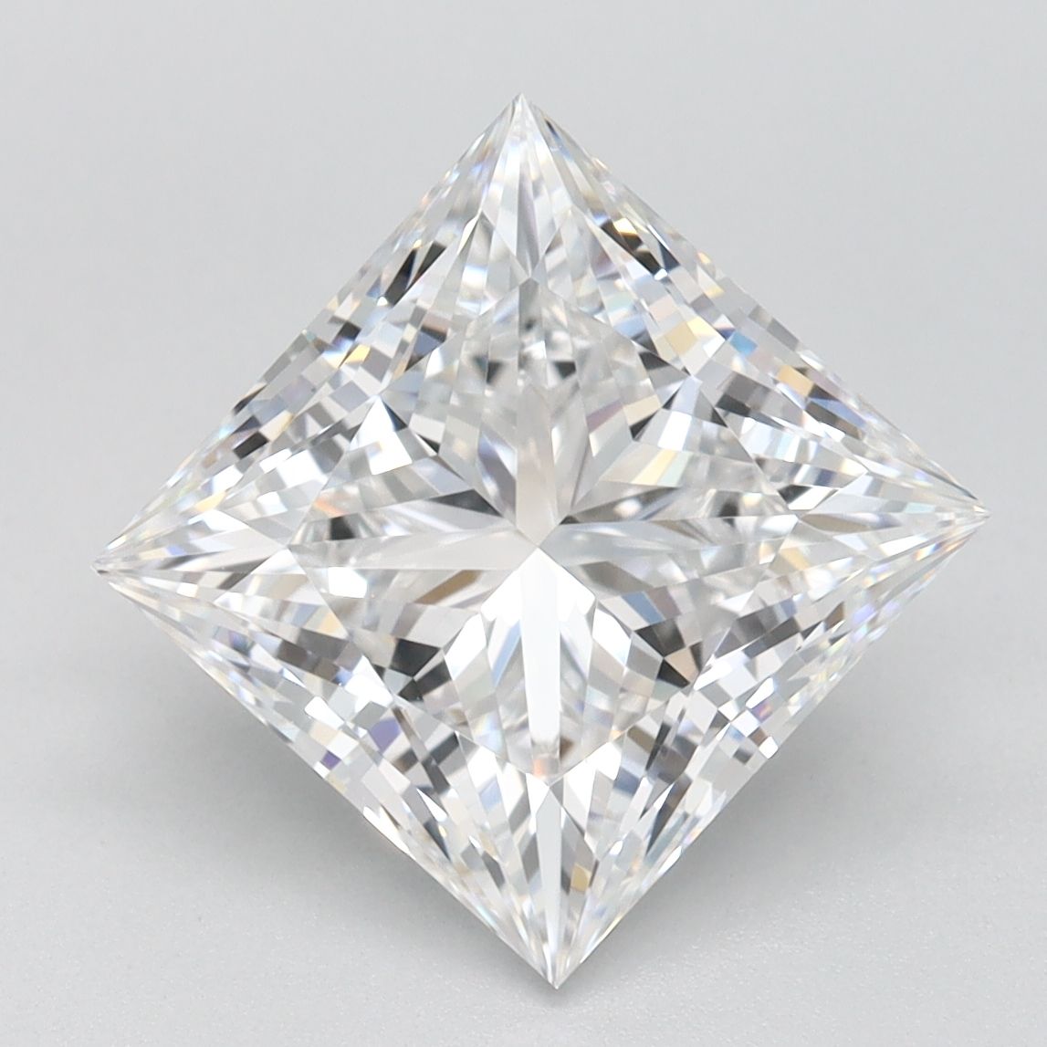 3.32 ct. princess Lab Grown Diamond front image