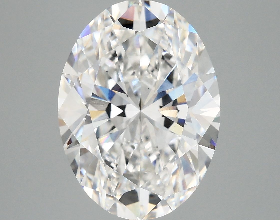 5.09 ct. oval Lab Grown Diamond front image