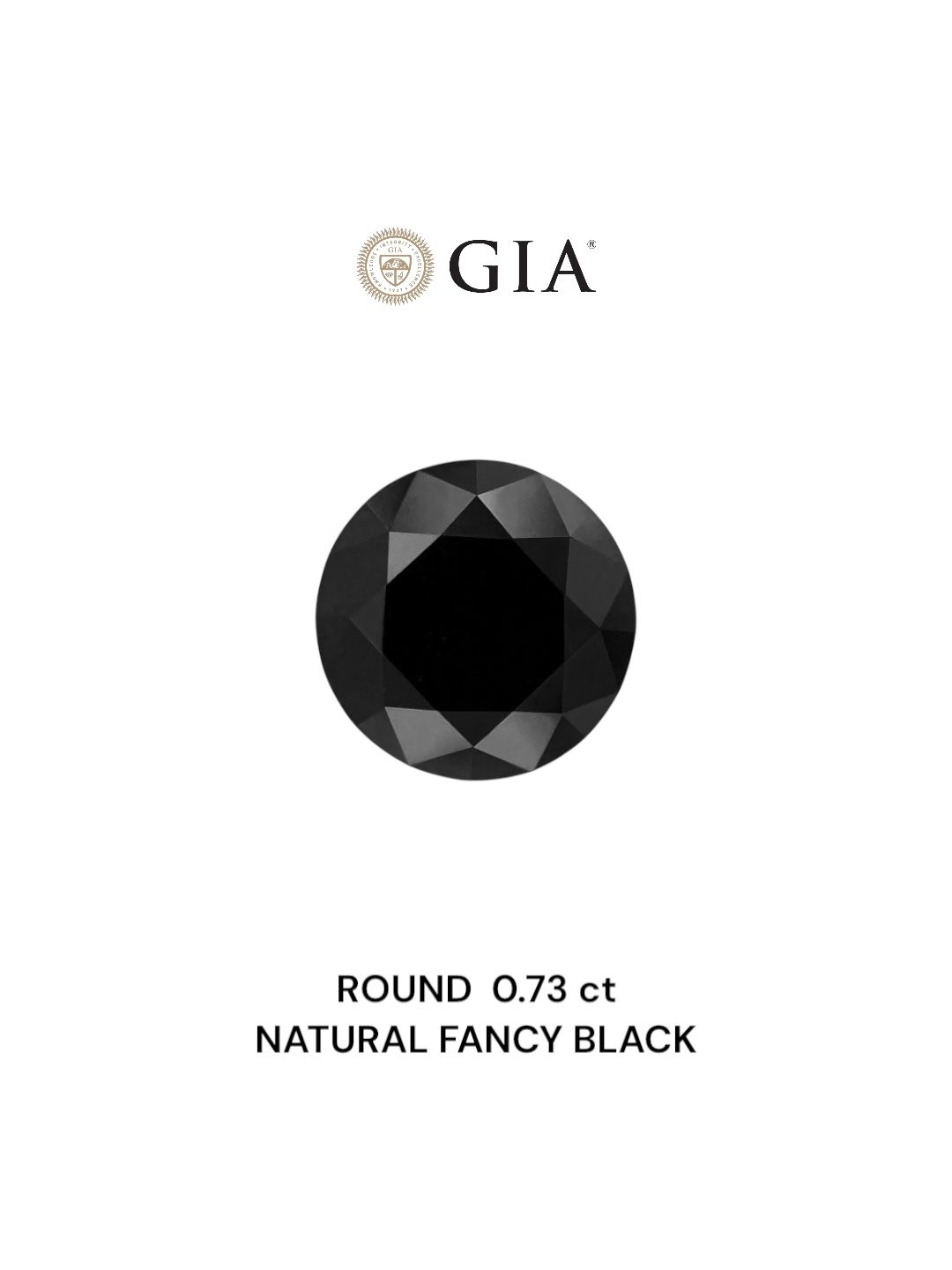 0.73 ct Round diamond