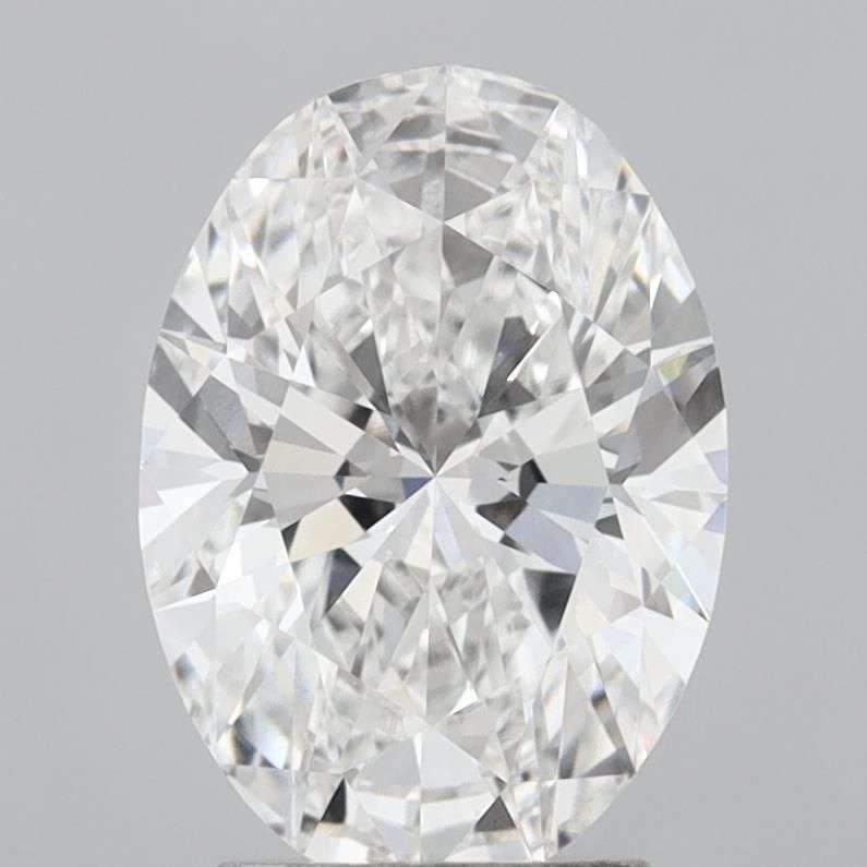 3.04 ct. oval Lab Grown Diamond front image