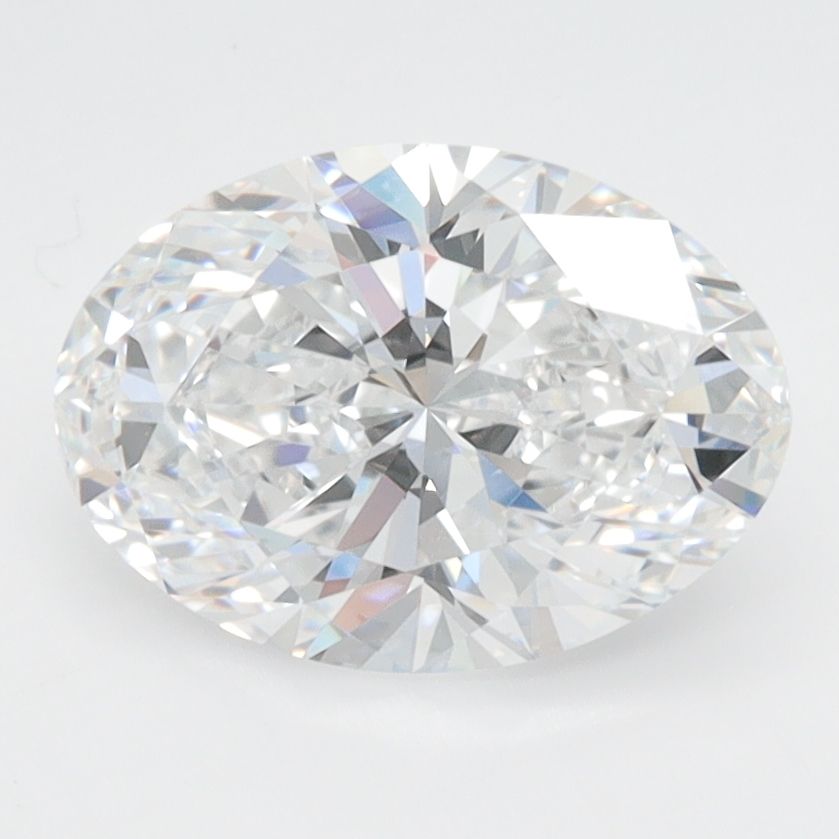 2.10 ct. oval Lab Grown Diamond front image
