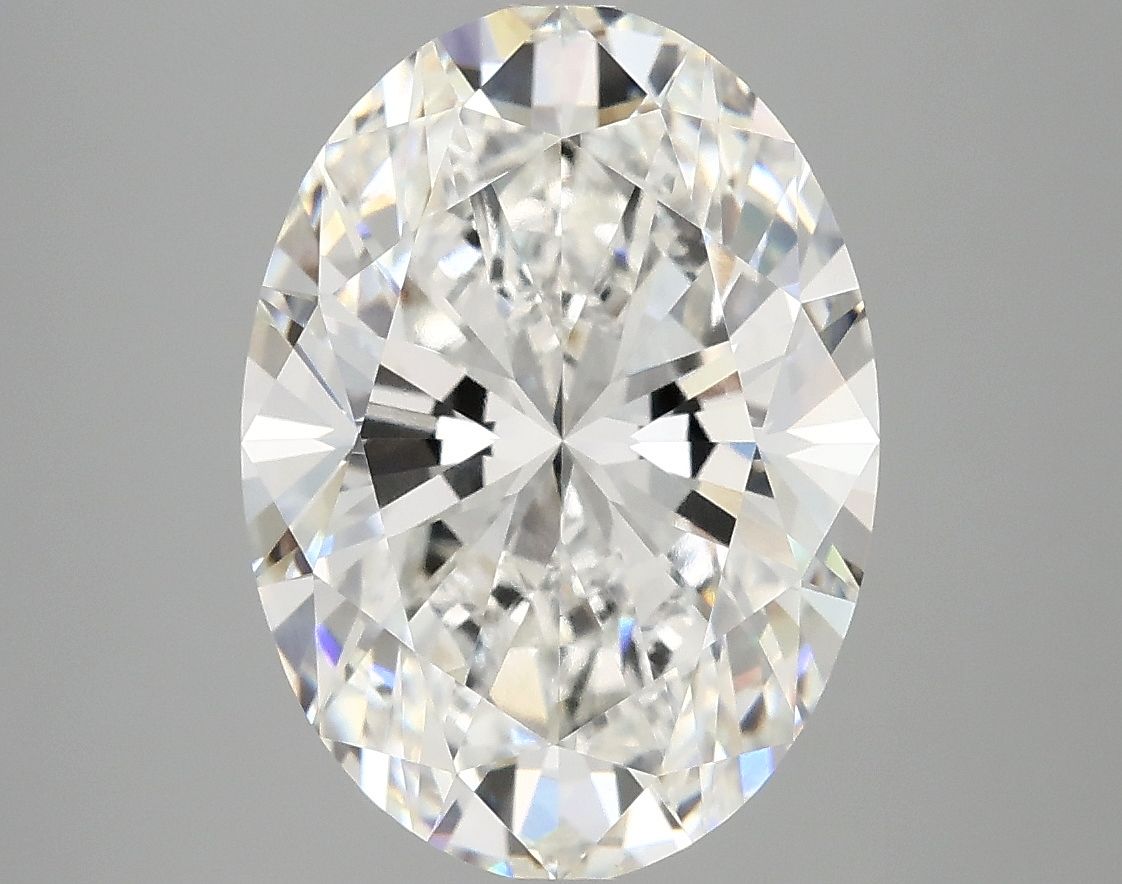 5.05 ct. oval Lab Grown Diamond front image