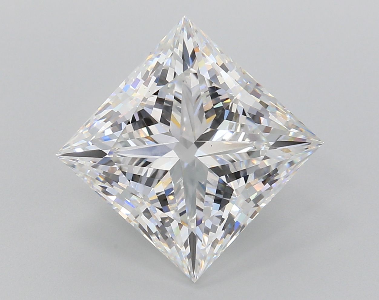 5.57 ct. princess Lab Grown Diamond front image