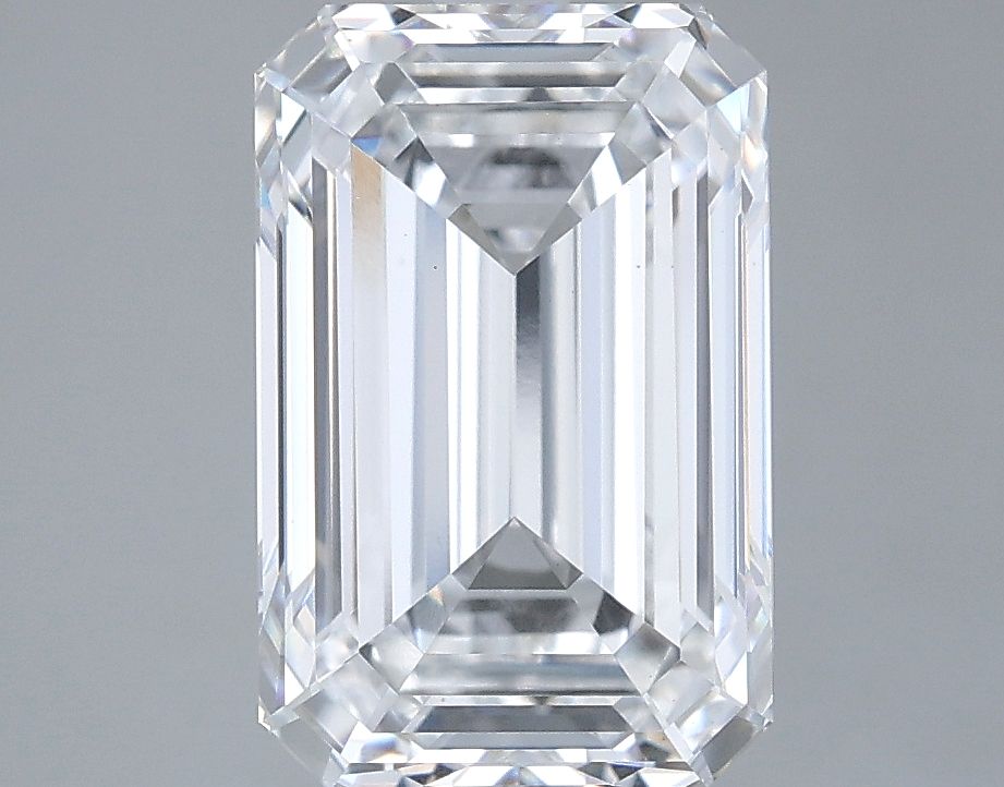 3.78 ct. emerald Lab Grown Diamond front image
