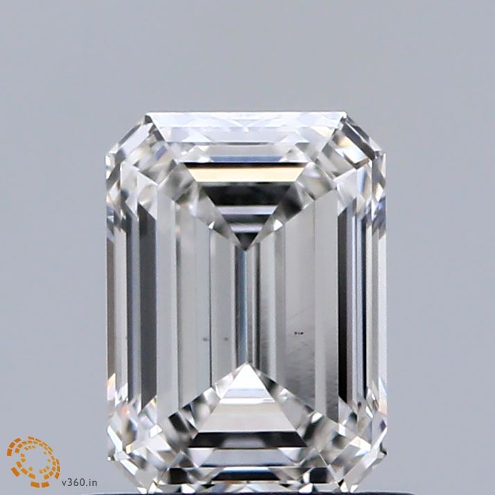 0.95 ct. emerald Lab Grown Diamond front image