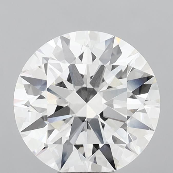 6.04 ct. round Lab Grown Diamond front image