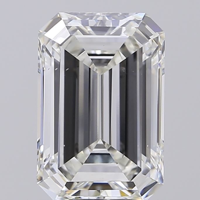 4.01 ct. emerald Lab Grown Diamond front image