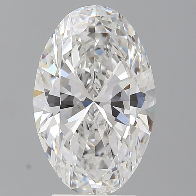 3.52 ct. oval Lab Grown Diamond front image
