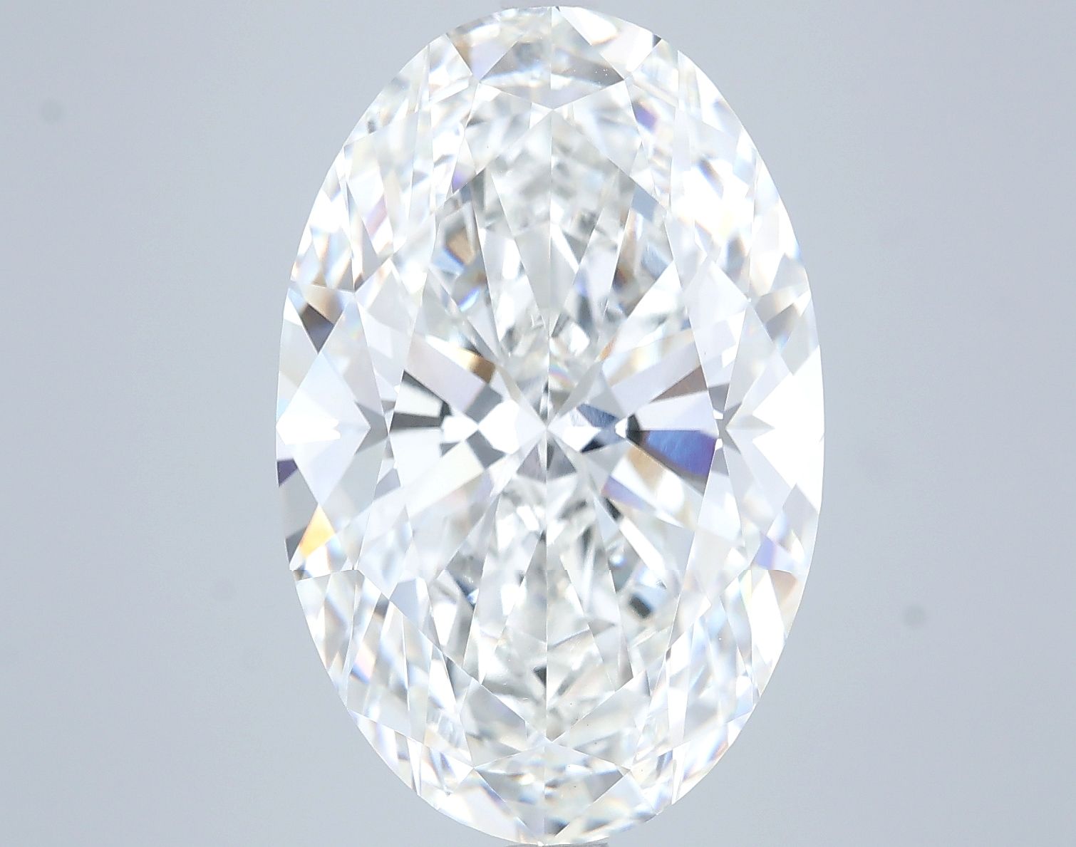 10.05 ct. oval Lab Grown Diamond front image