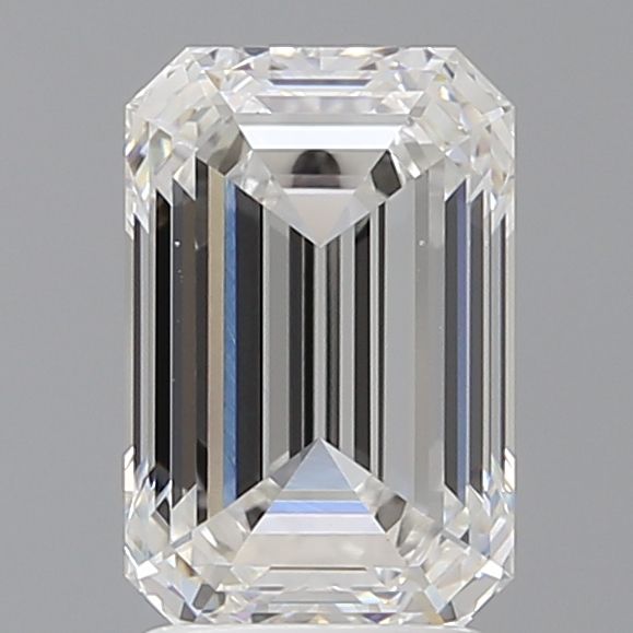 2.55 ct. emerald Lab Grown Diamond front image