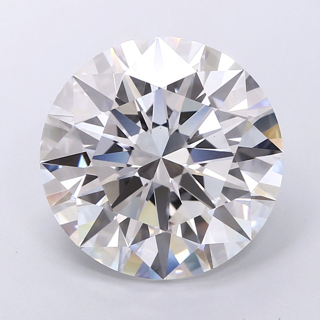 7.57 ct. round Lab Grown Diamond front image